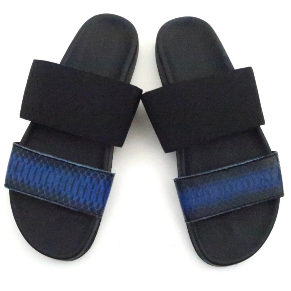 vtg y2k HELMUT LANG Python print slides sandals IT 38 US 8 NWOB